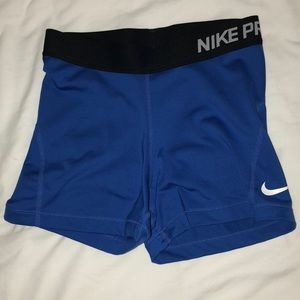 NIKE PRO DRI-FIT SPANDEX SHORTS
